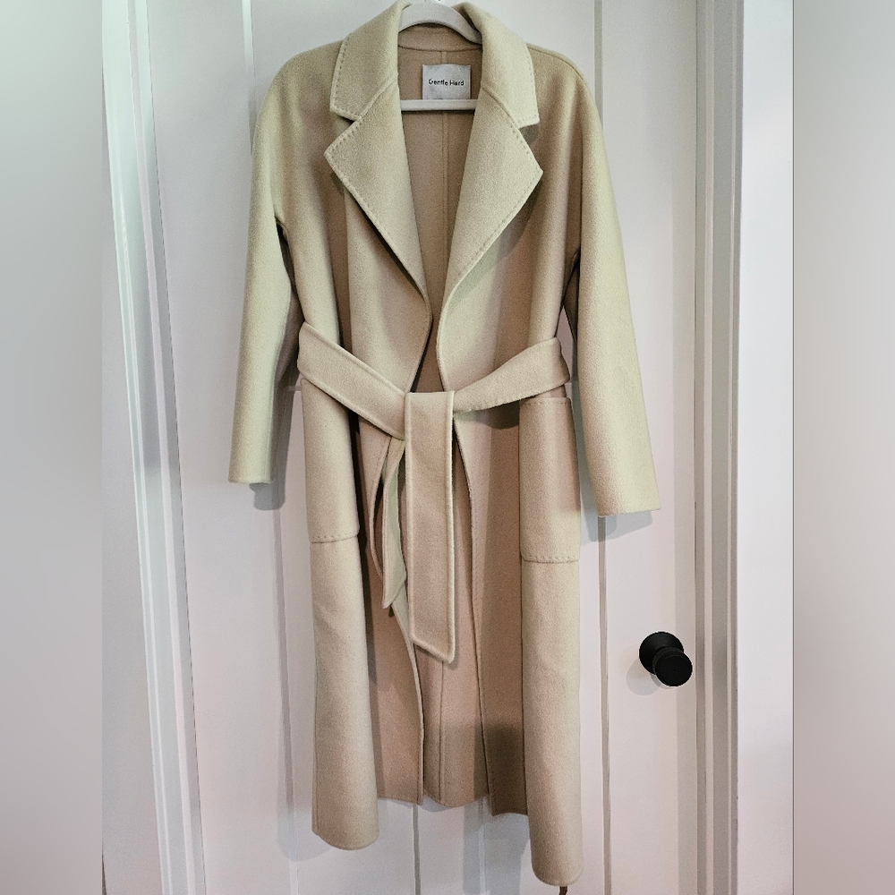 Gentle Herd wool coat S